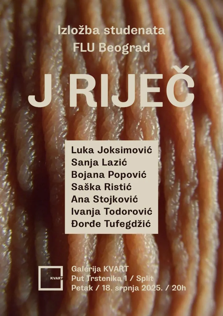 J riječ